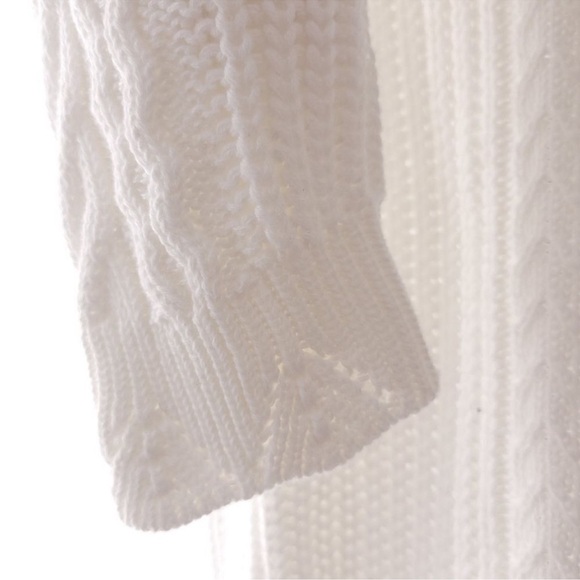 Love Shack Fancy Simmonette Mini Dress In Cream Long Sleeve S M - Picture 6 of 8